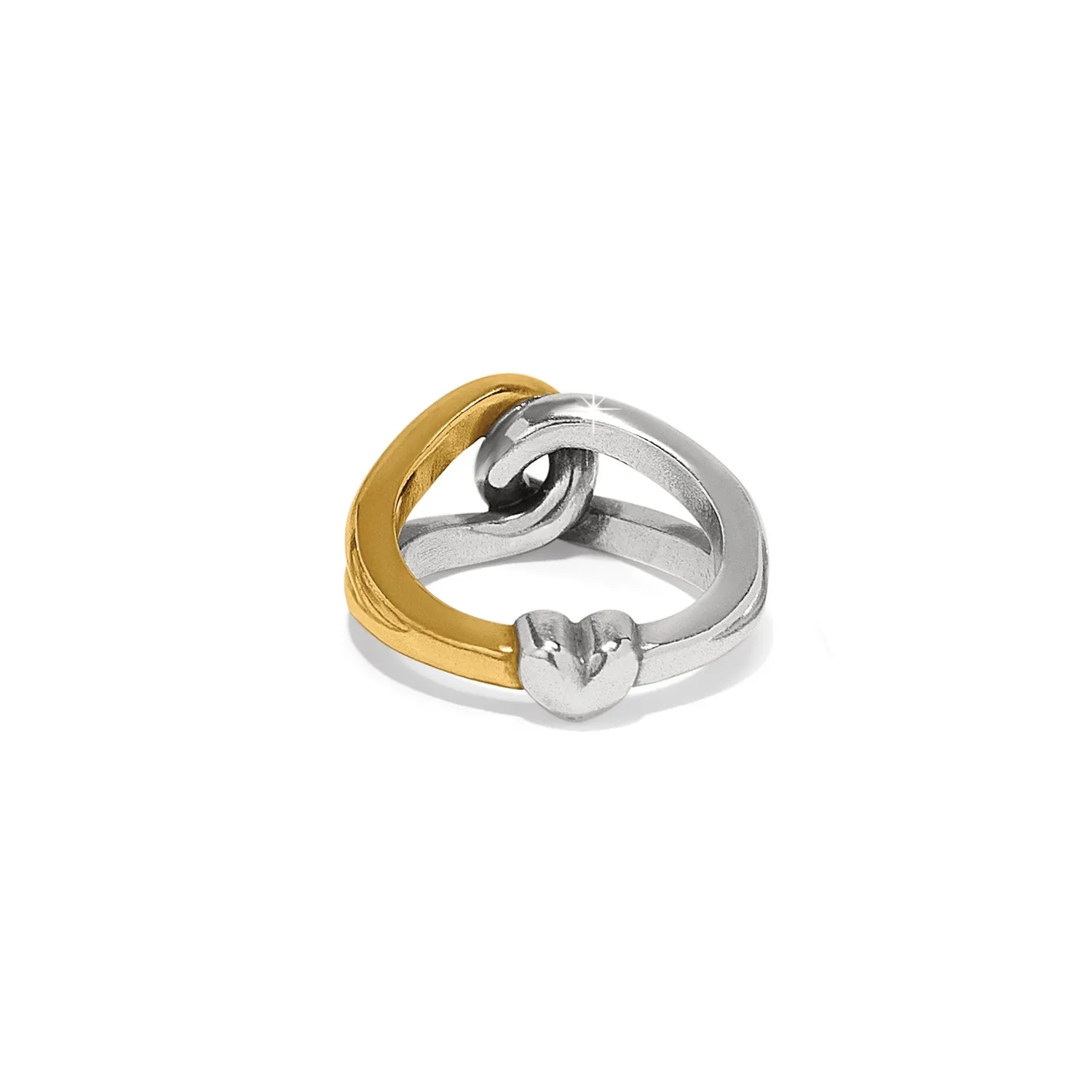 Interlok Curve Two Tone Ring - J63242
