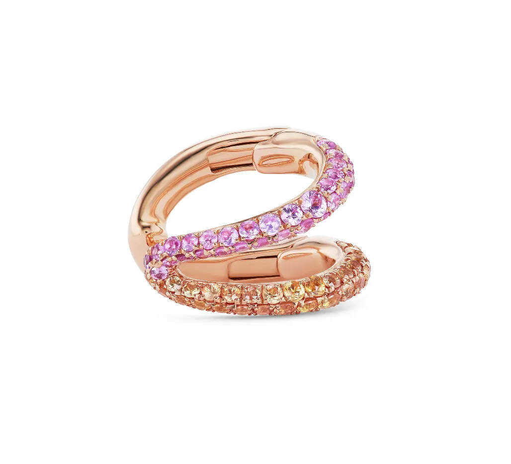 Intertwin Cuff Earrings