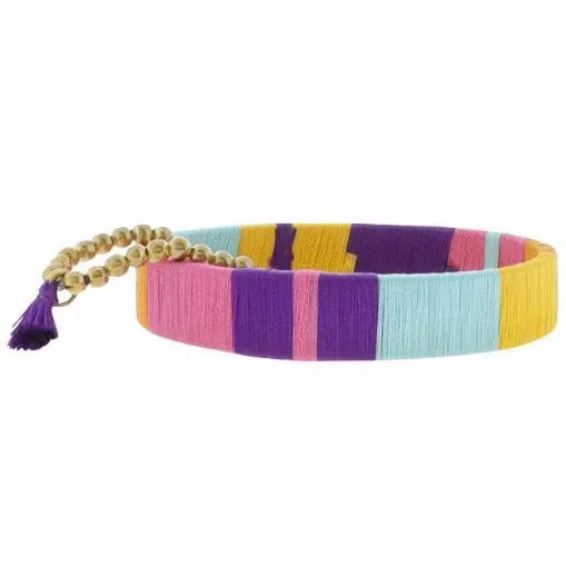 Jane Marie Threaded Bangle Bracelets - 2 pc.