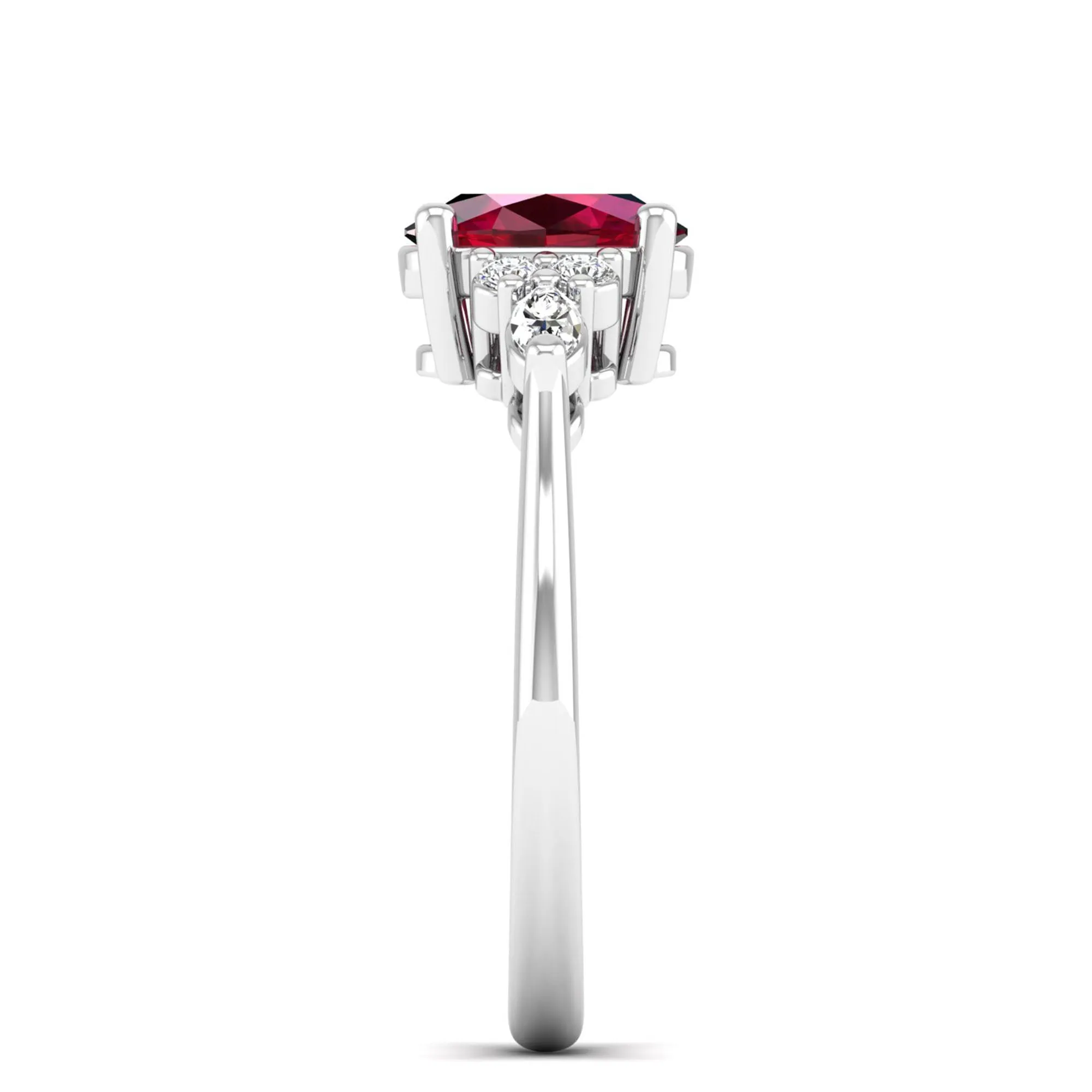 Juliette Ruby and Diamond Ring