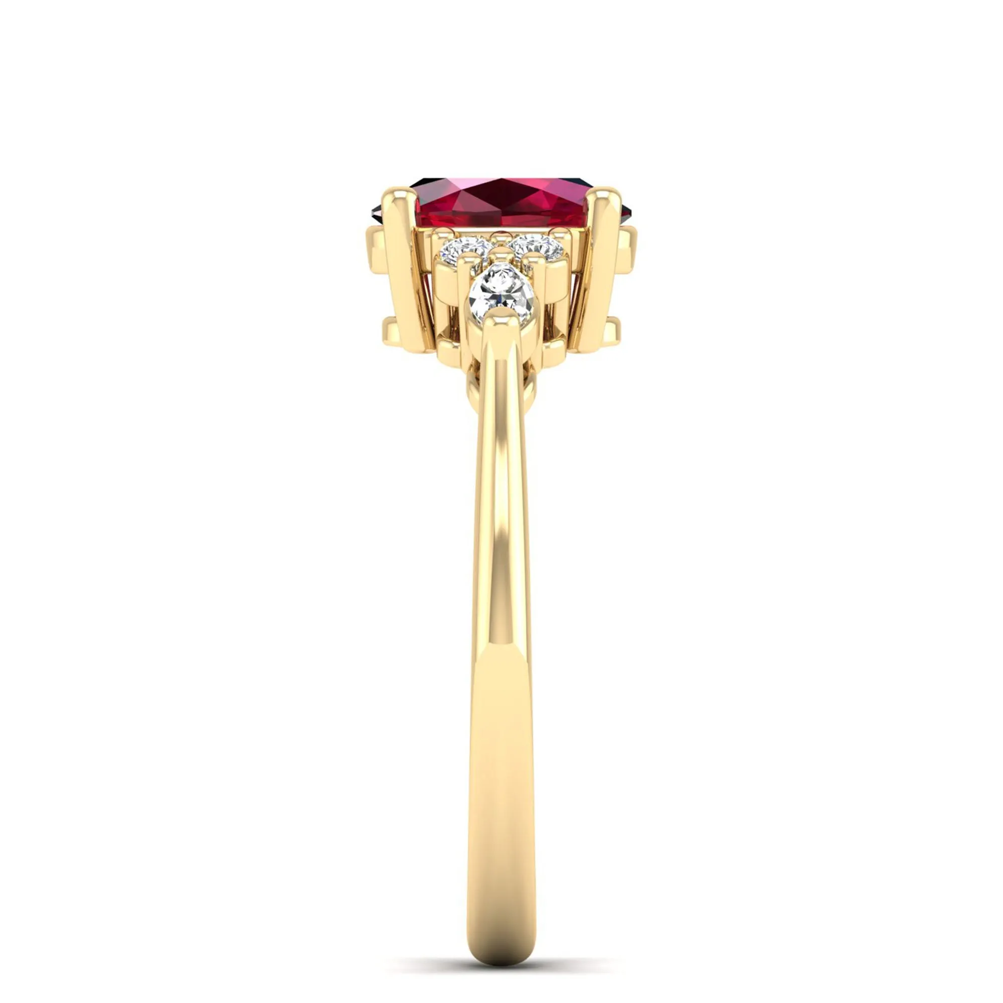 Juliette Ruby and Diamond Ring
