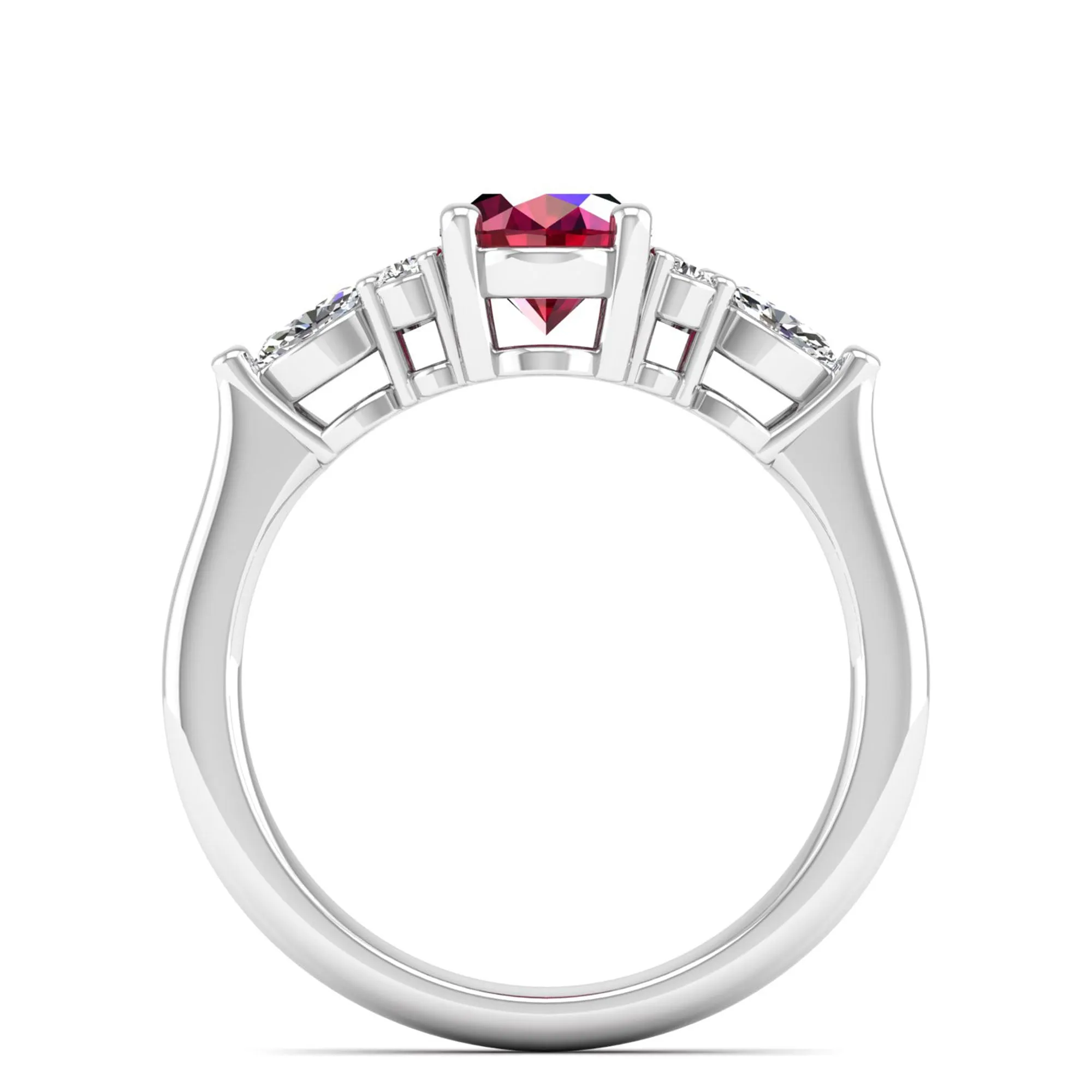 Juliette Ruby and Diamond Ring