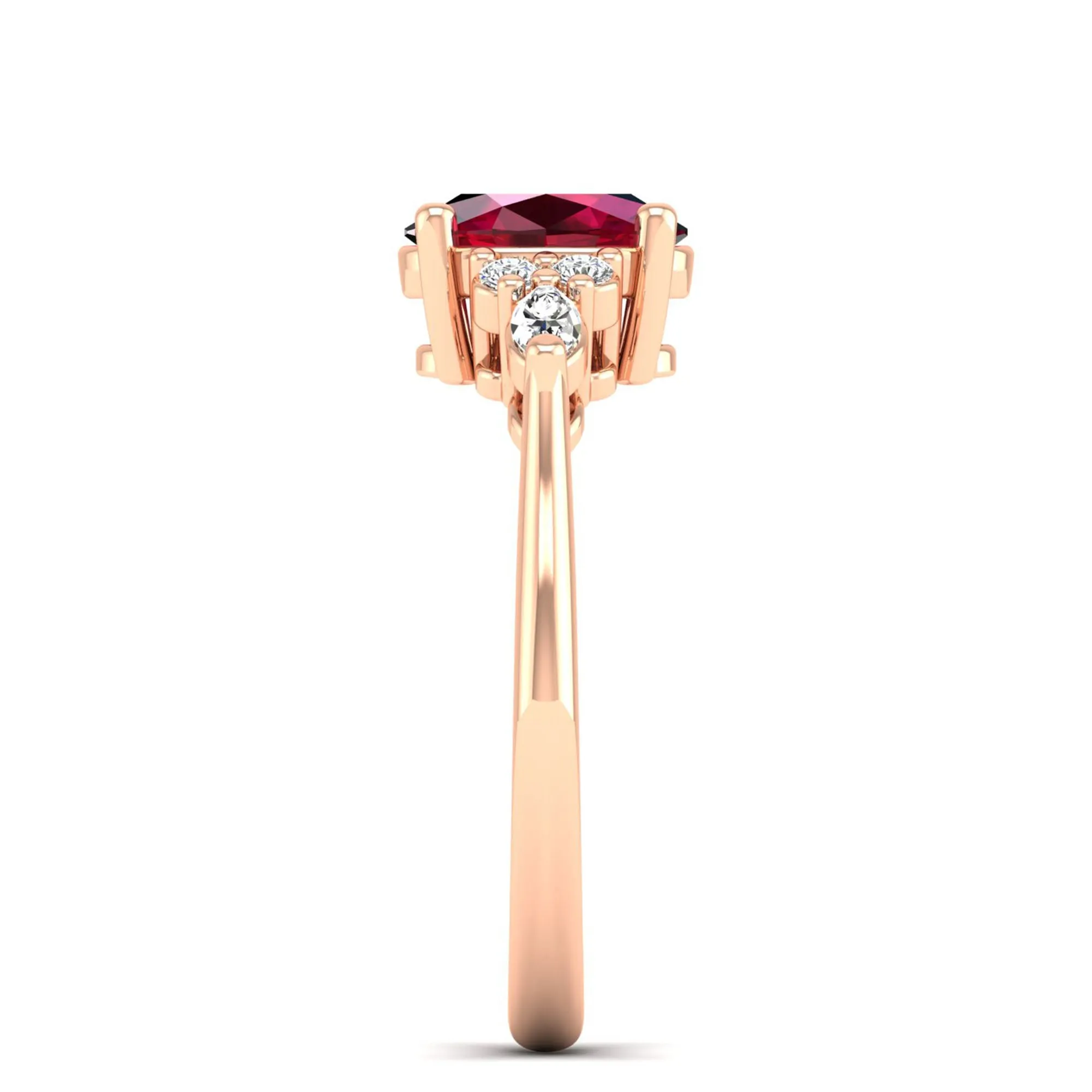 Juliette Ruby and Diamond Ring