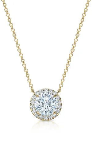 Kate 0.80 ct Round Diamond Pendant