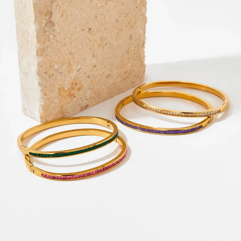 Katrina CZ Bangle | Pre-Order