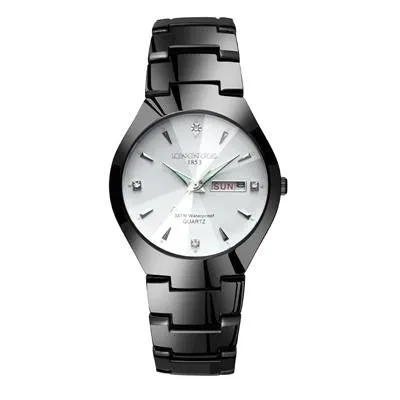 KINGNUOS Top Brand Fashion Quartz Waterproof Wristwatch Couple Clocks