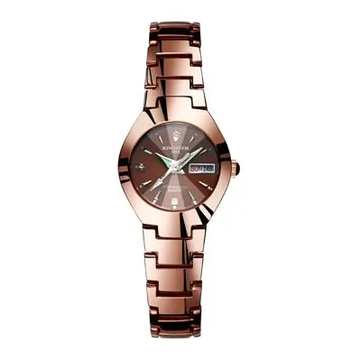 KINGNUOS Top Brand Fashion Quartz Waterproof Wristwatch Couple Clocks