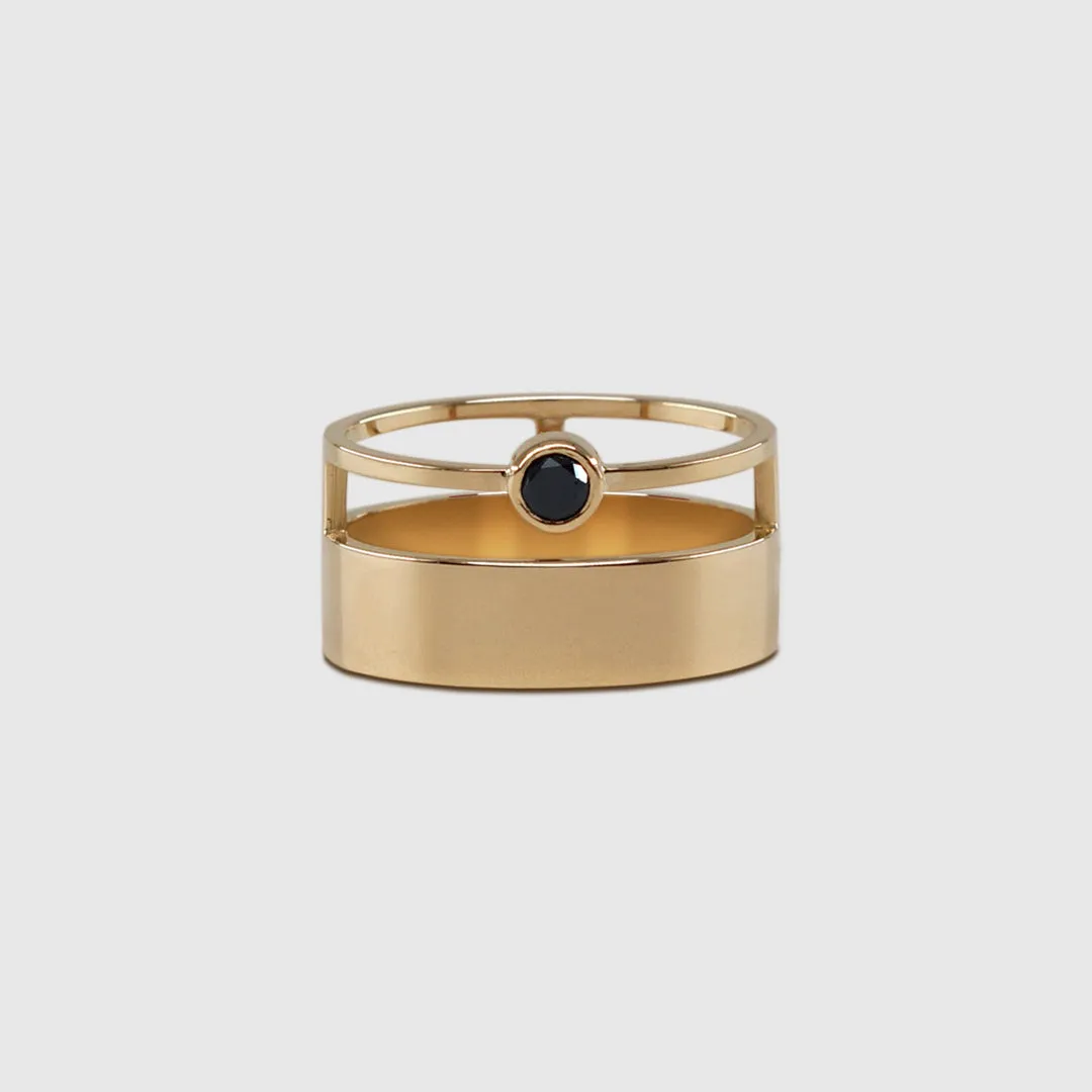 La Double Bague N.2 Gold Ring