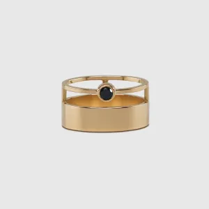 La Double Bague N.2 Gold Ring