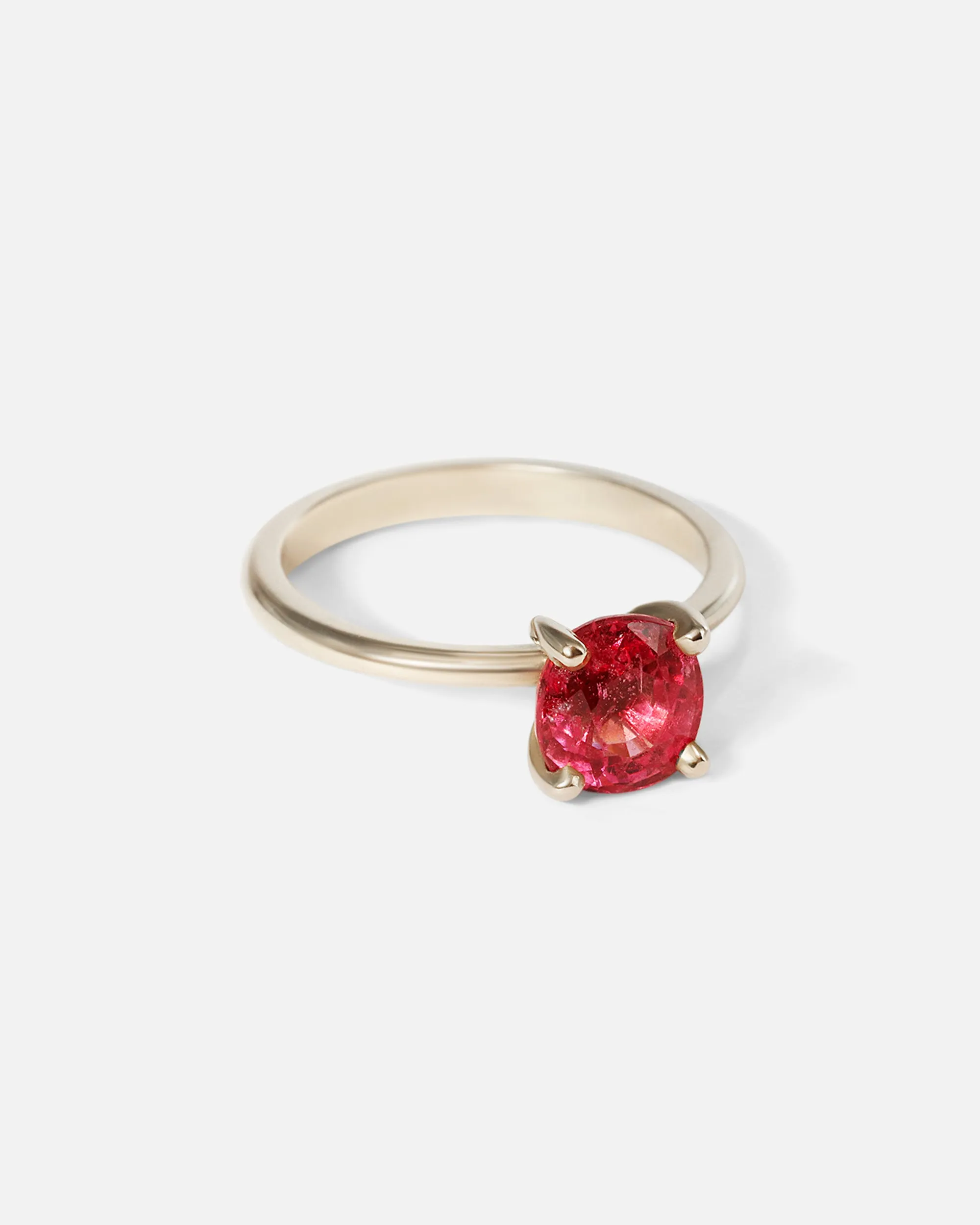 Lara / Neon Pink Spinel Ring