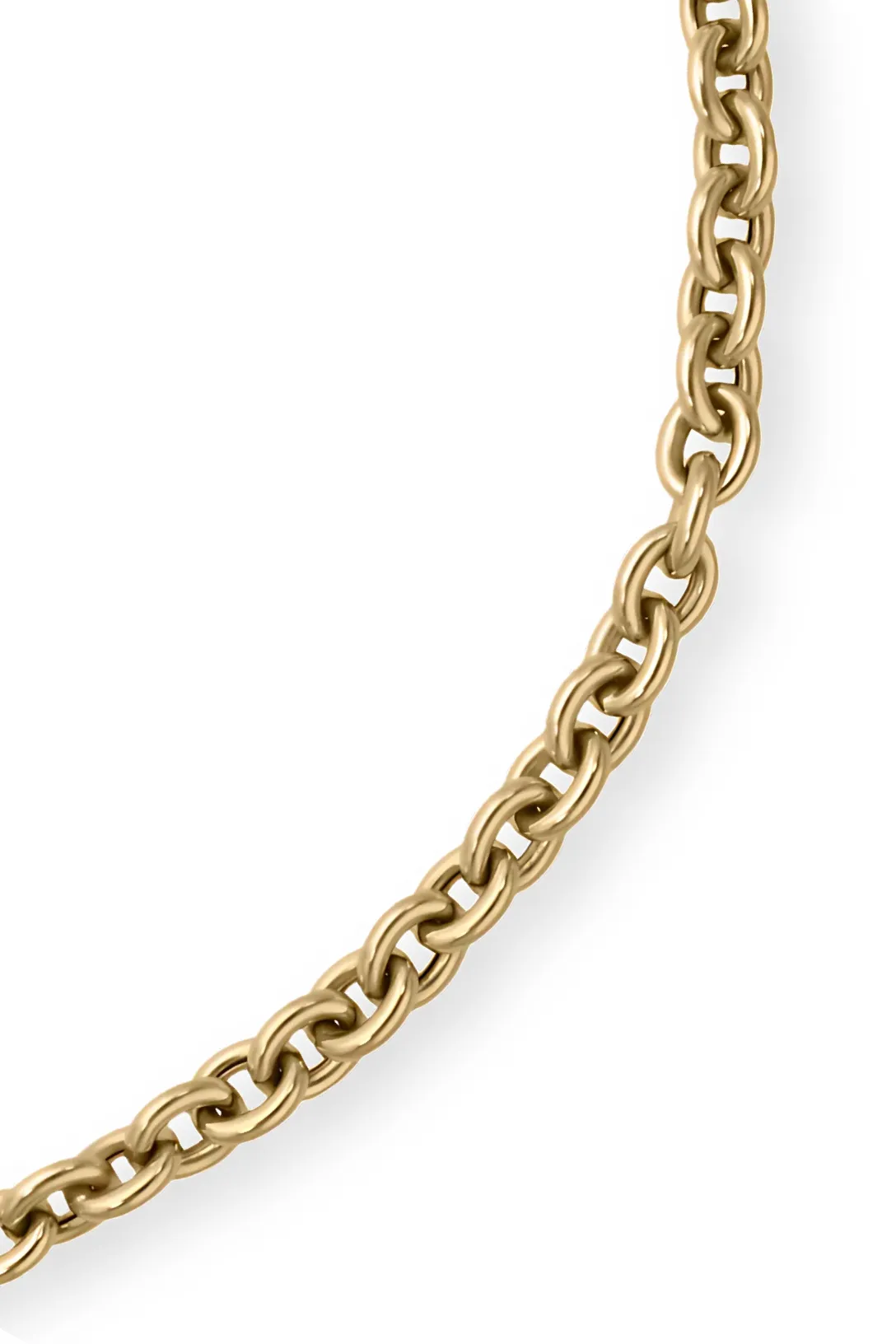 Lee Cable Chain Necklace | Yellow Gold 41cm