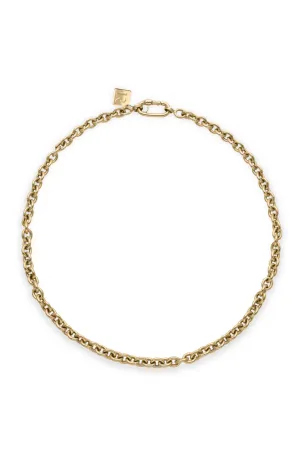 Lee Cable Chain Necklace | Yellow Gold 41cm