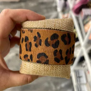 LEOPARD HIDE BANGLE