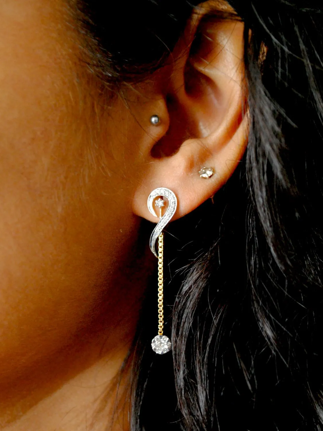 Long Chain Earrings