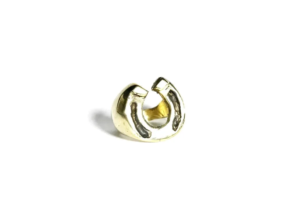 Lucky Horseshoe Ring