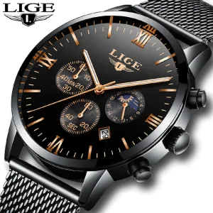 Luxury Brand Multi Function Mens Sport Quartz