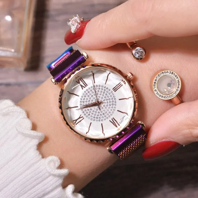 Luxury Diamond-Quartz Women Watches