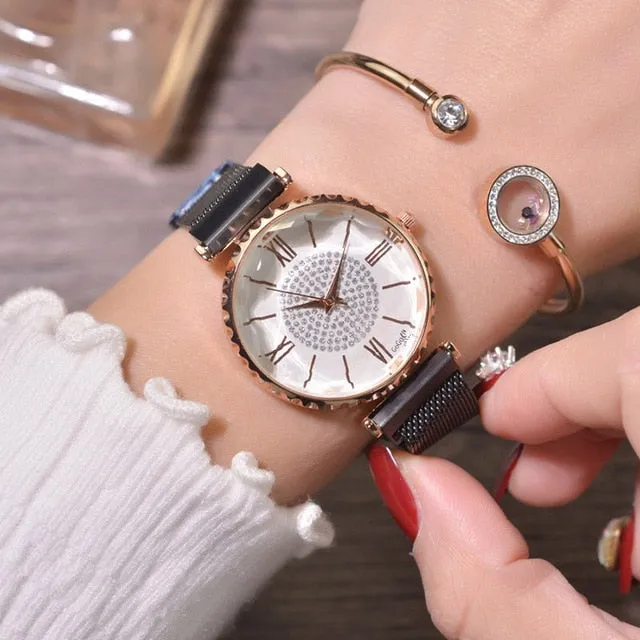 Luxury Diamond-Quartz Women Watches