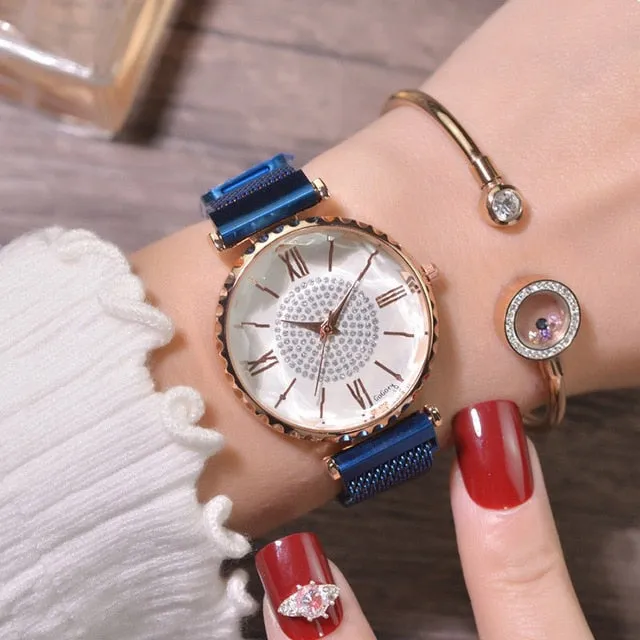 Luxury Diamond-Quartz Women Watches