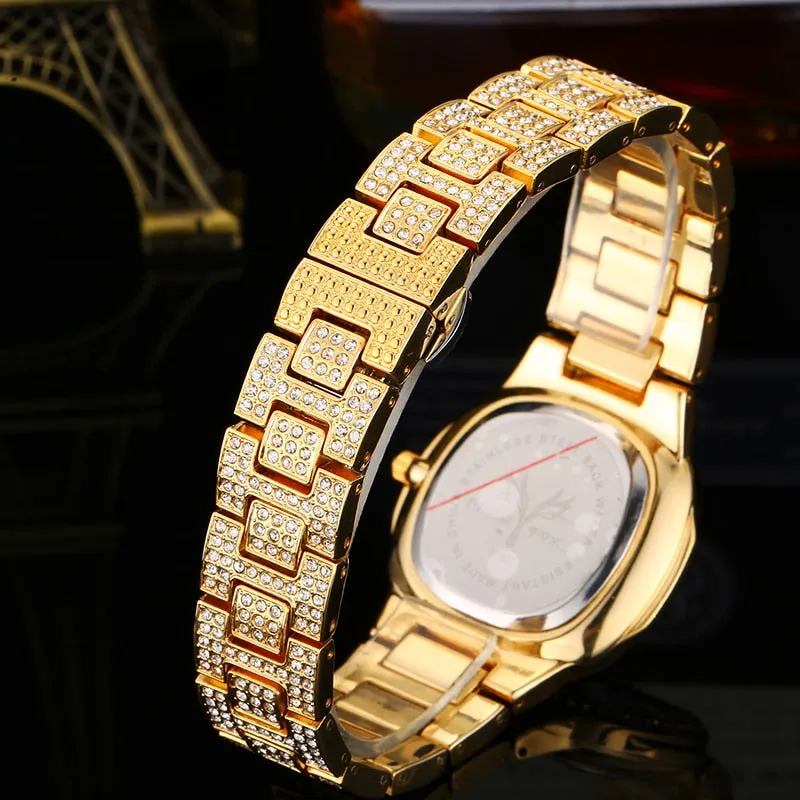 Luxury Diamond Stainless Steel Women's Watches