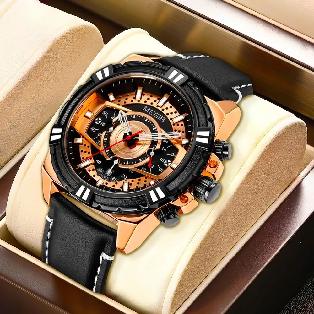LUXURY QUARTZ CHRONOGRAPH | Precision, Style, Durability