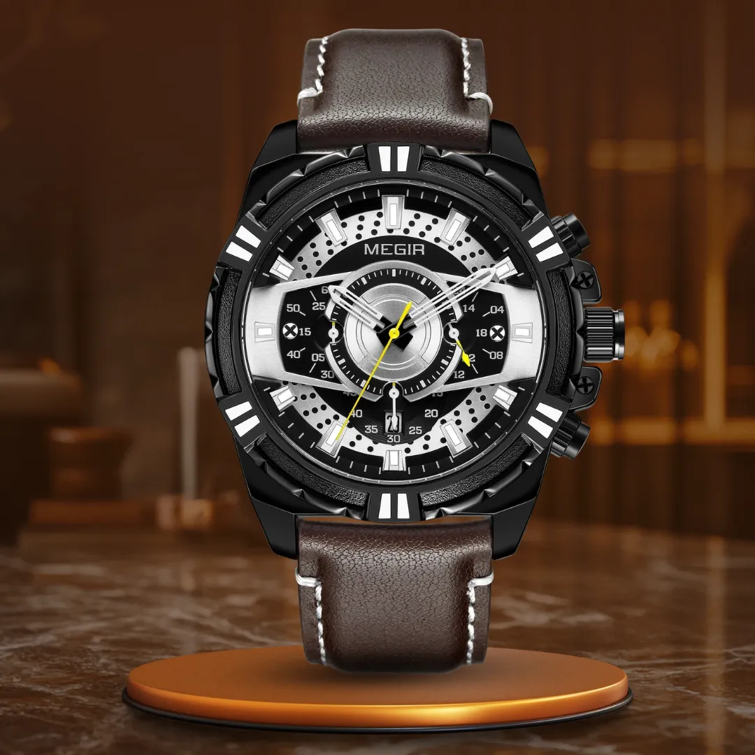LUXURY QUARTZ CHRONOGRAPH | Precision, Style, Durability