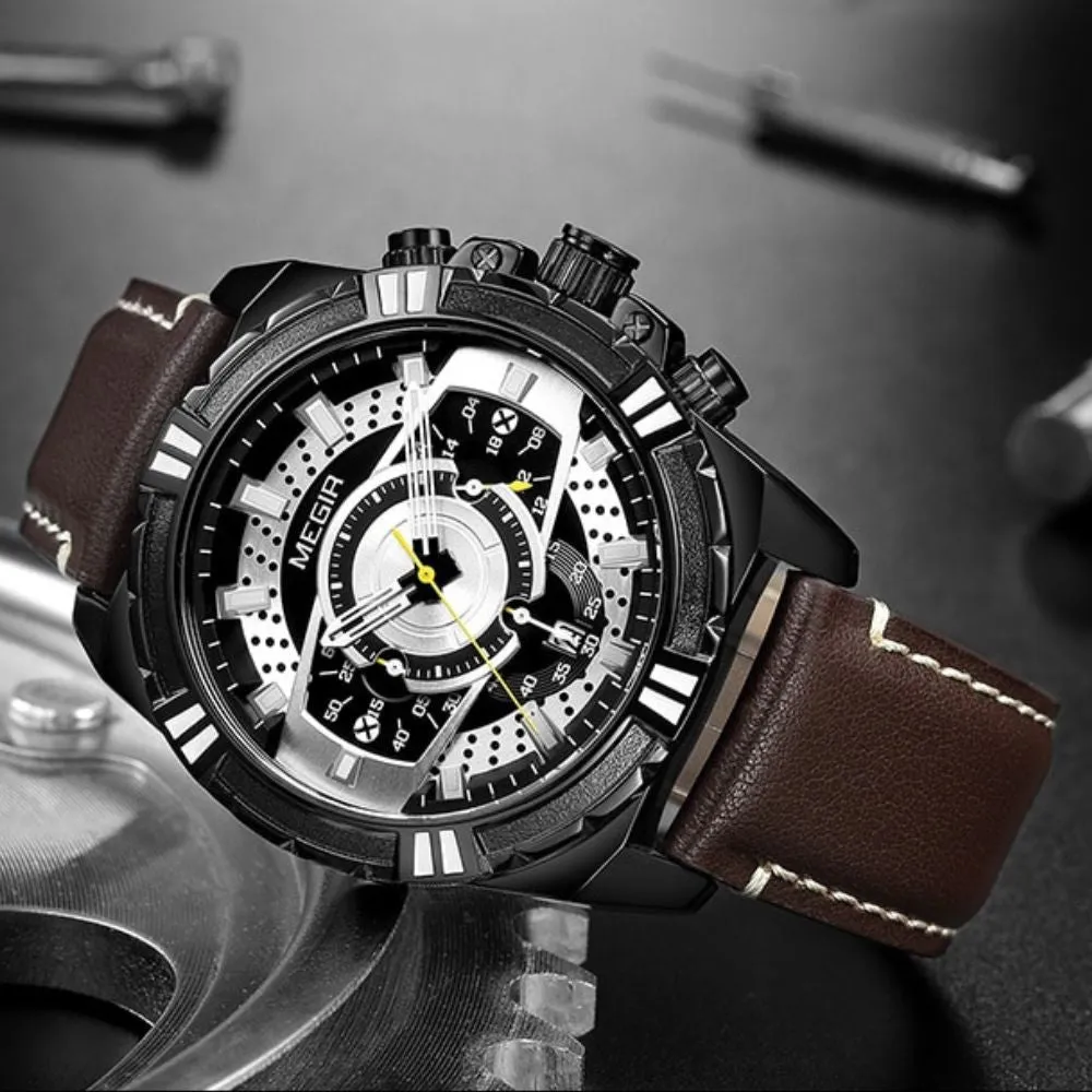 LUXURY QUARTZ CHRONOGRAPH | Precision, Style, Durability