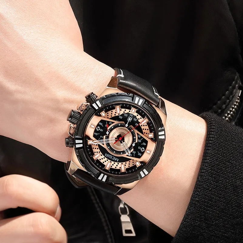 LUXURY QUARTZ CHRONOGRAPH | Precision, Style, Durability