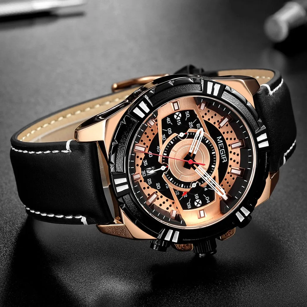 LUXURY QUARTZ CHRONOGRAPH | Precision, Style, Durability