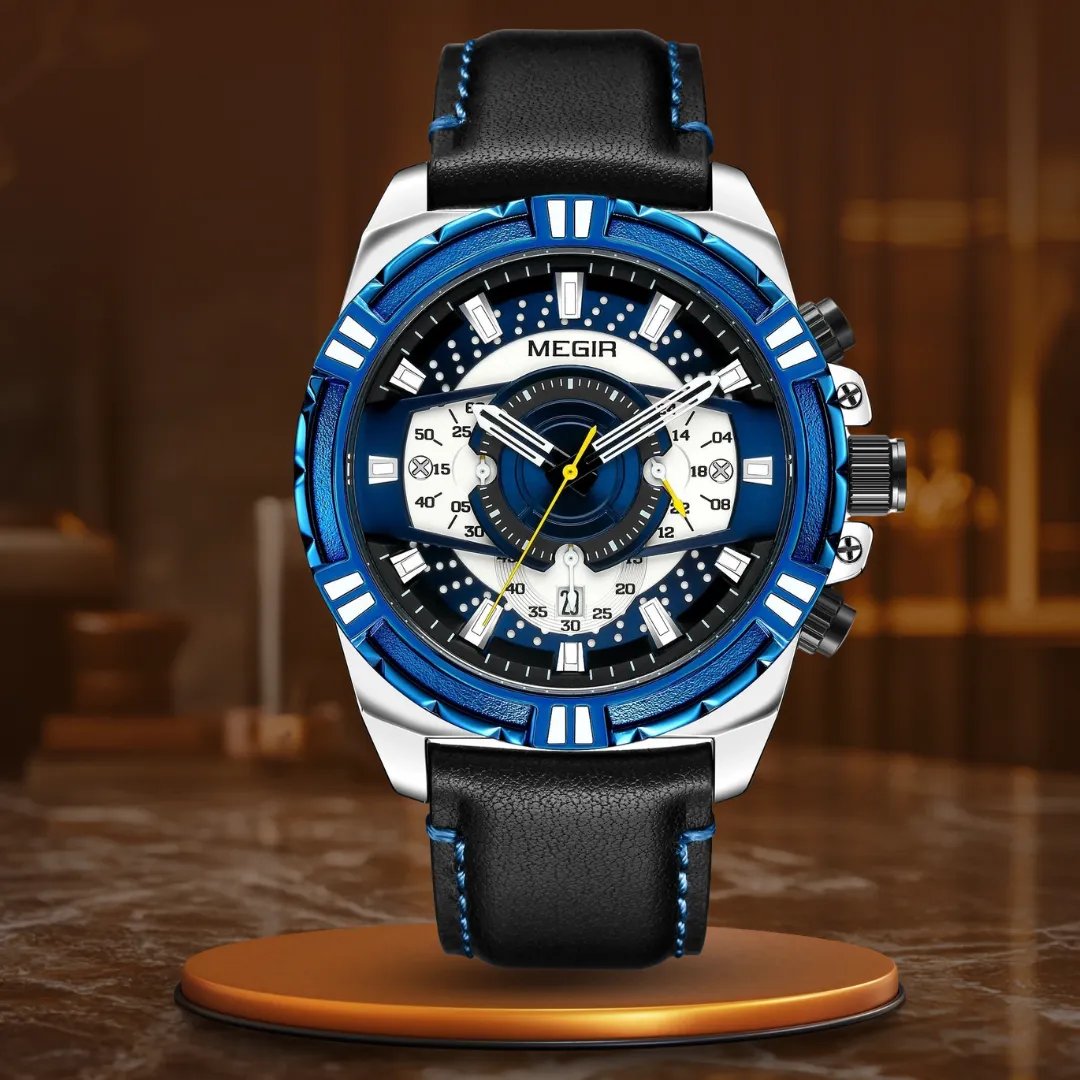 LUXURY QUARTZ CHRONOGRAPH | Precision, Style, Durability