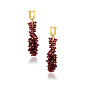 Madrid Ruby Earrings