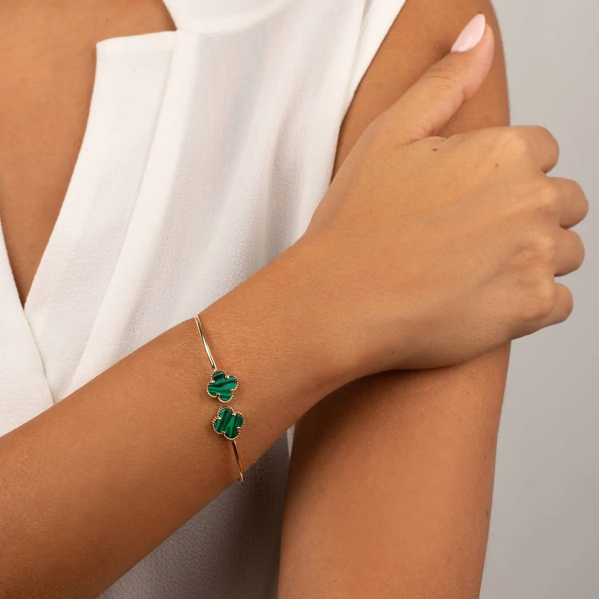 Malachite Van Cleef Bangle