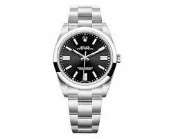 Men's 41mm-2023 Stainless-Steel- Oyster-Band Oyster-Perpetual Rolex-Watch