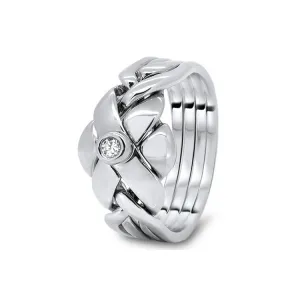 Mens Gold Diamond 4RC-MD