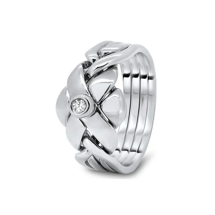 Mens Gold Diamond 4RC-MD