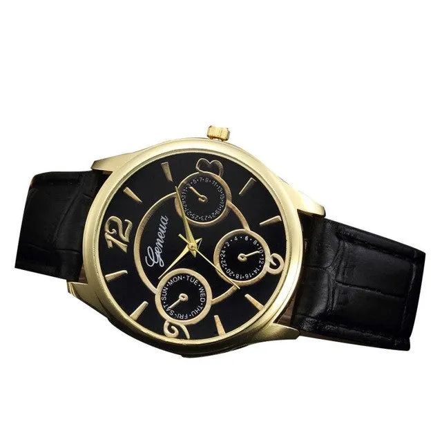 Men's Quartz Stainless Steel Business Watch