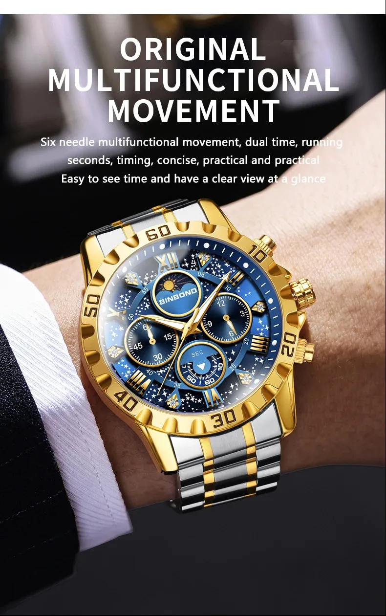 Men's Sports Chronograph Light 30M