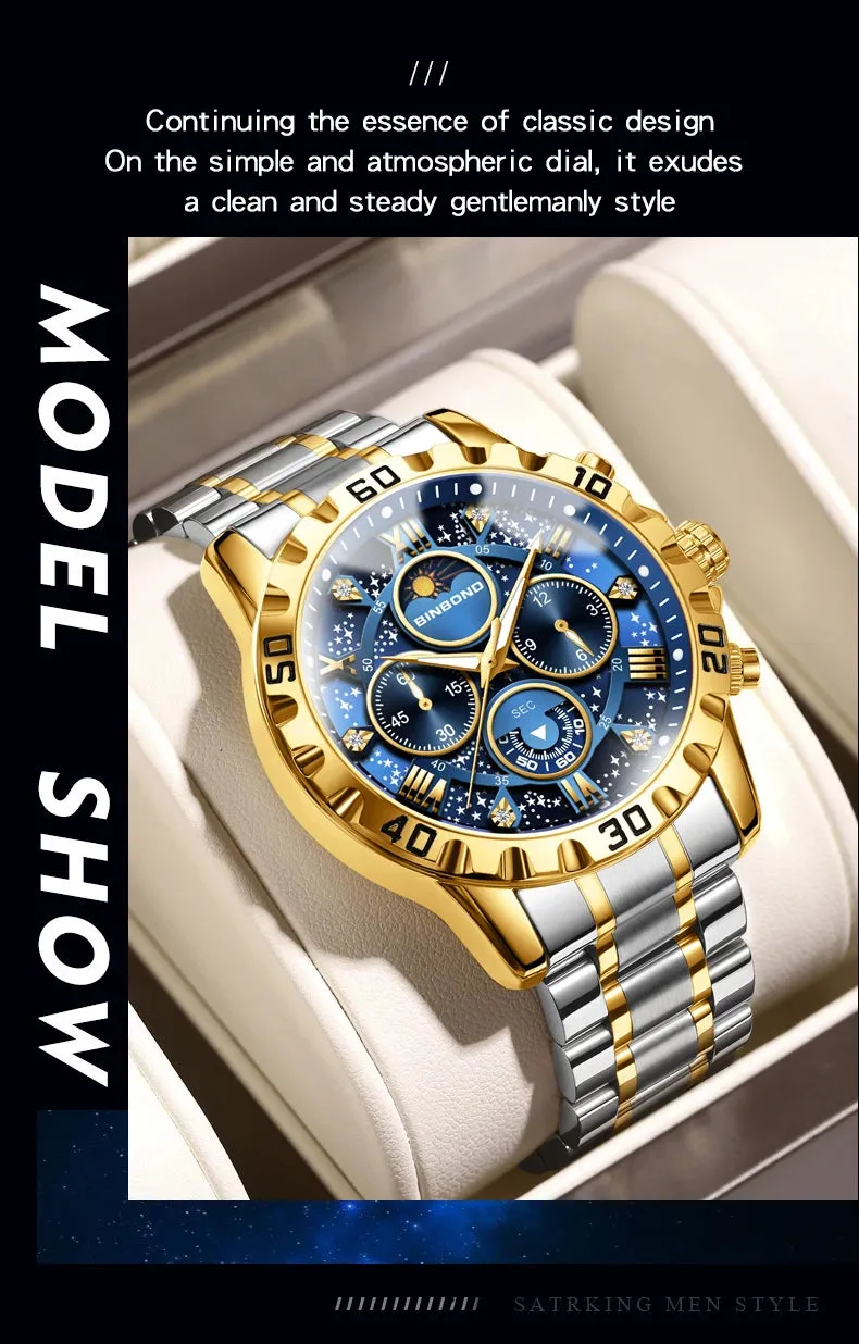 Men's Sports Chronograph Light 30M