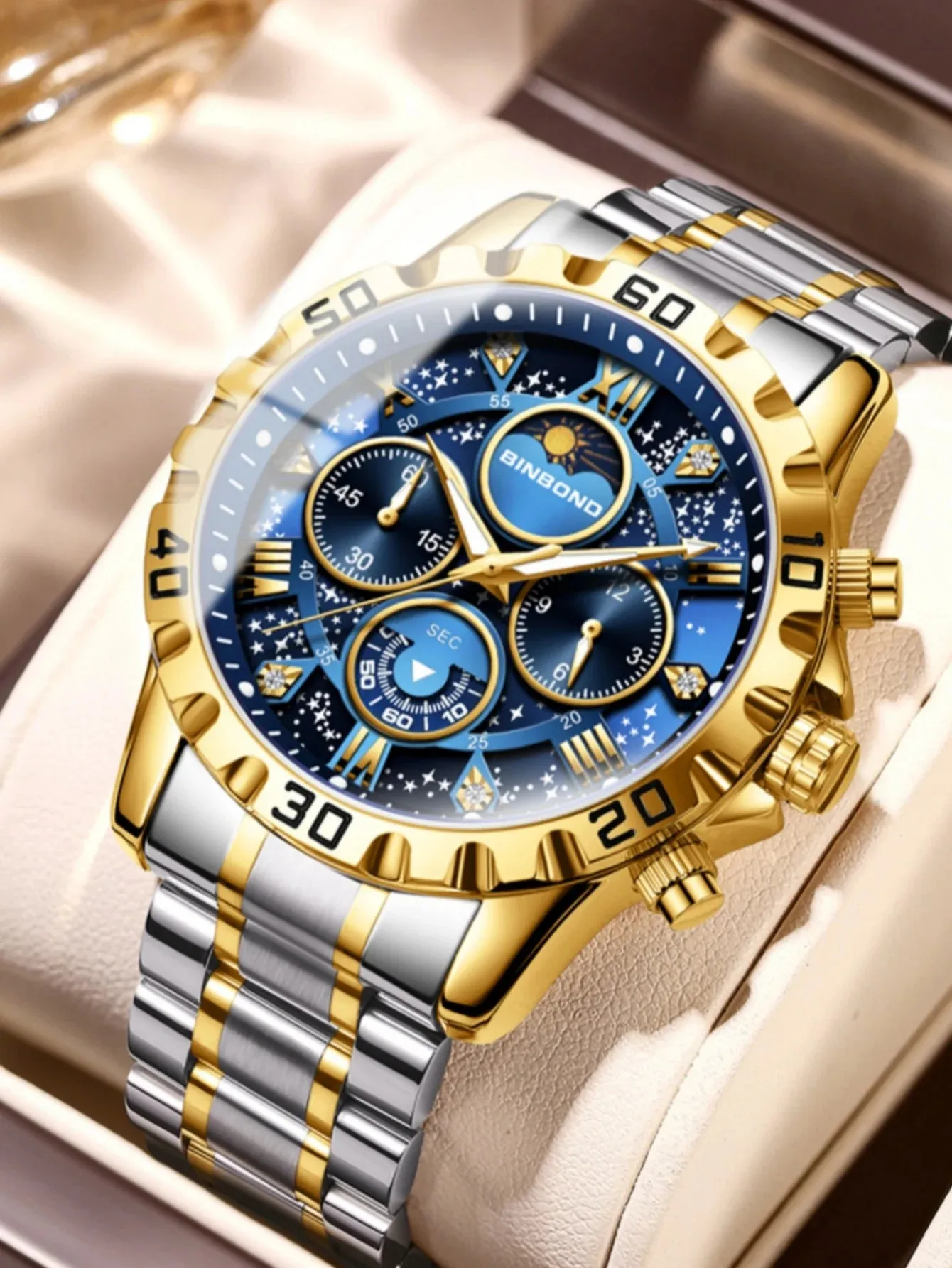 Men's Sports Chronograph Light 30M