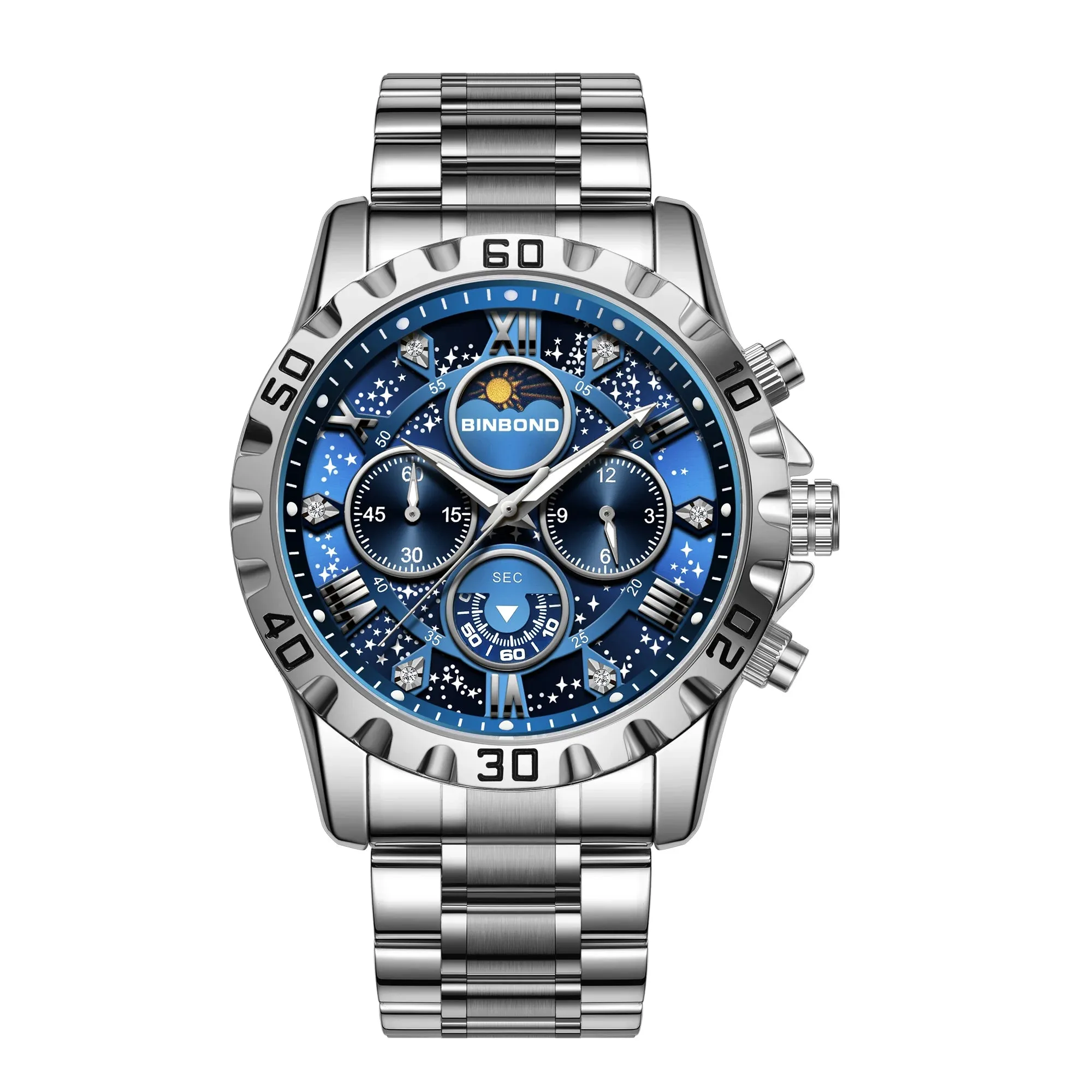 Men's Sports Chronograph Light 30M