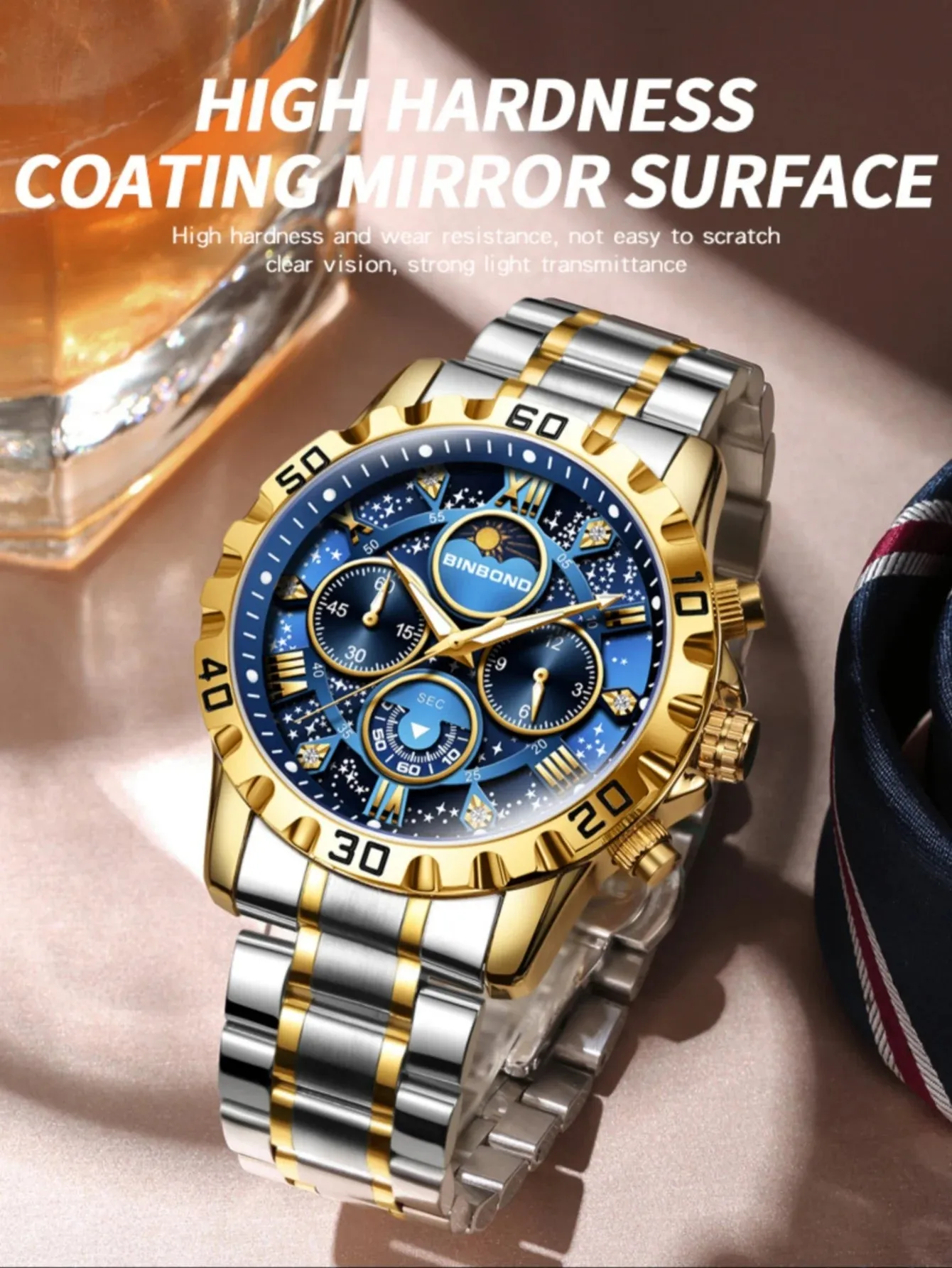 Men's Sports Chronograph Light 30M
