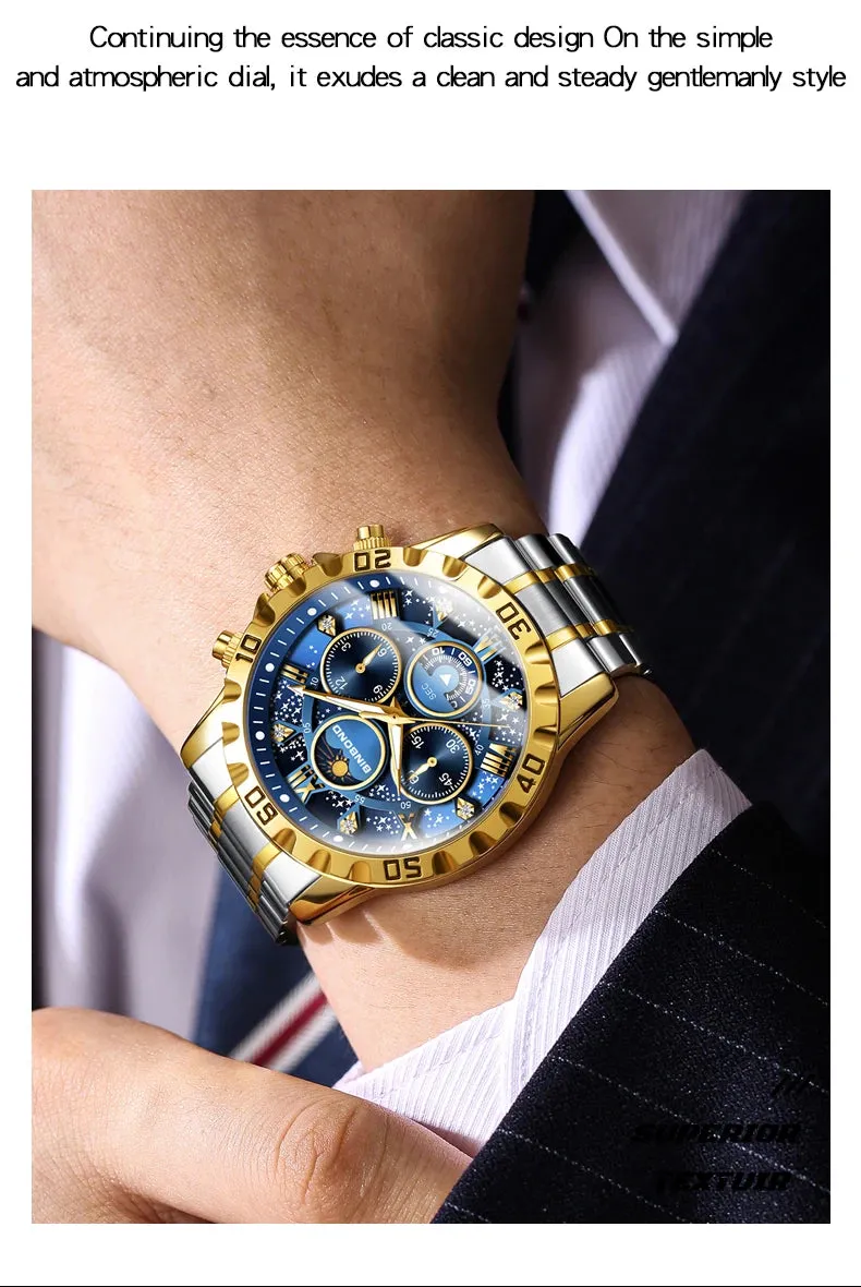 Men's Sports Chronograph Light 30M