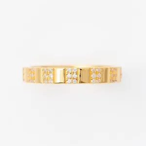 Mini Banded CZ Ring
