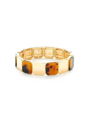 Mini Square Design Bangle Bracelet