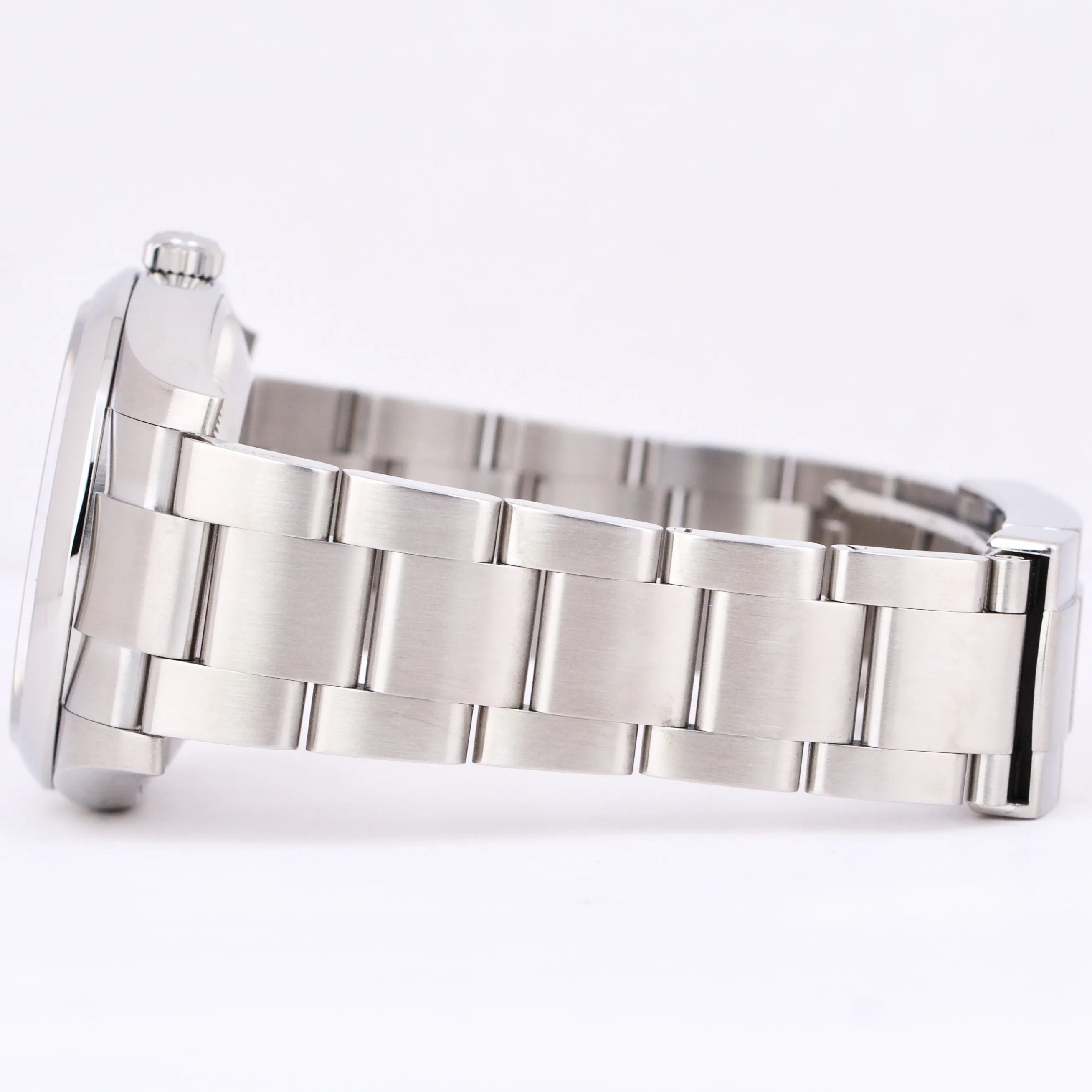 MINT PAPERS Rolex Oyster Perpetual OLIVE GREEN Stainless Steel 34mm 114200 BOX