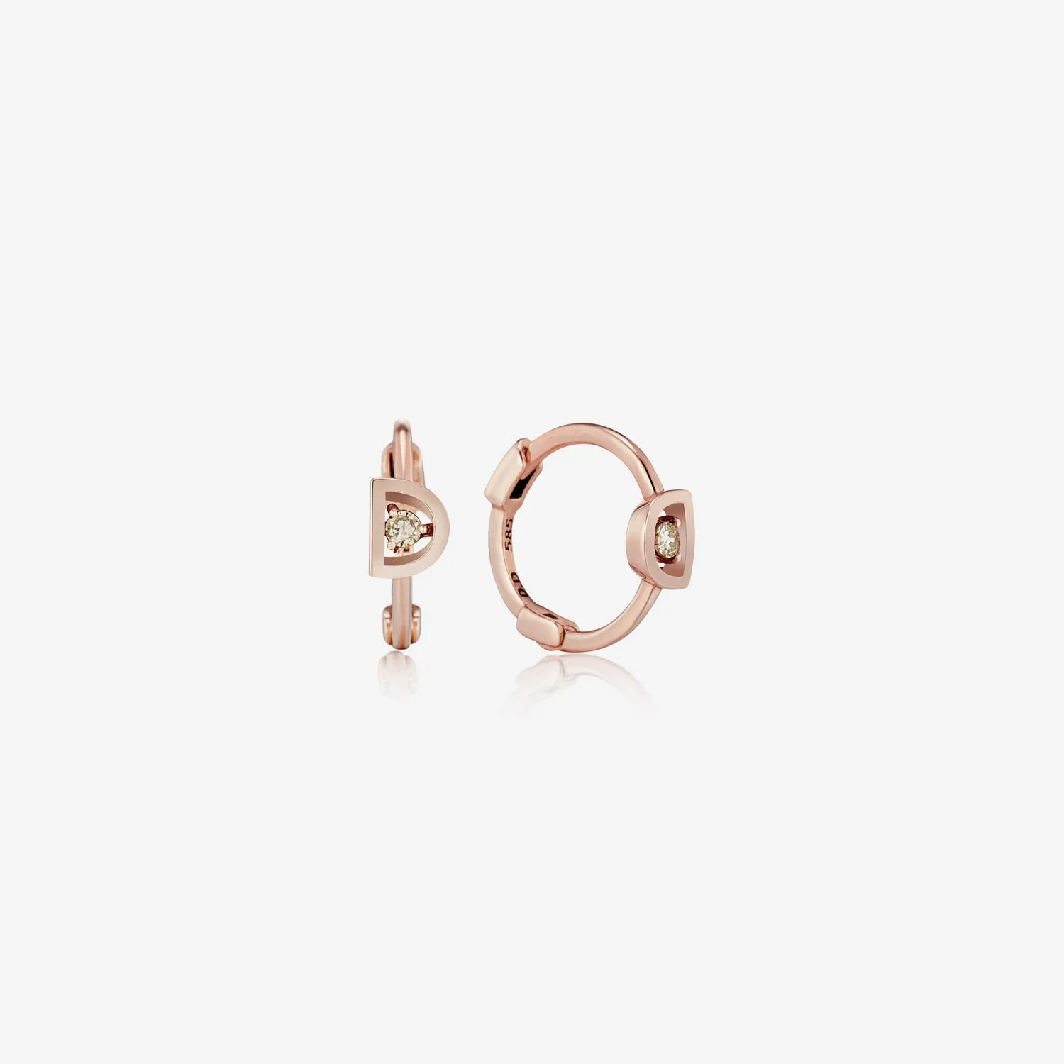 Miss. Doux Gold Earring JDRERYF464S