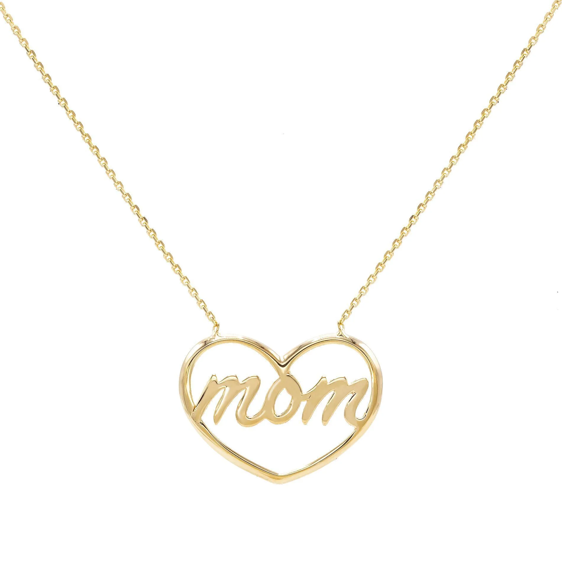 Mom Necklace 14K