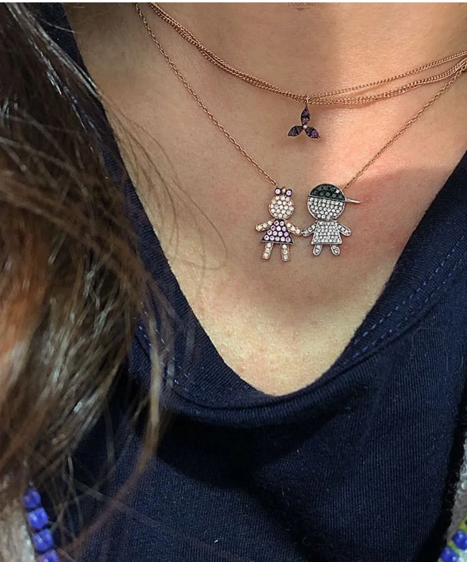 MOM TO BE NECKLACE BABY BOY
