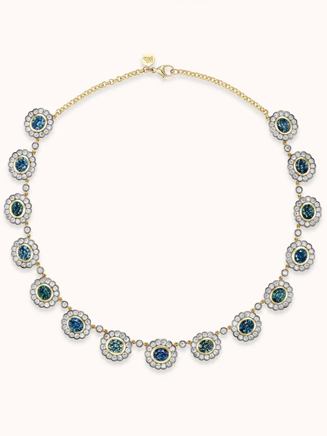 Montana Sapphire Alexandra Necklace