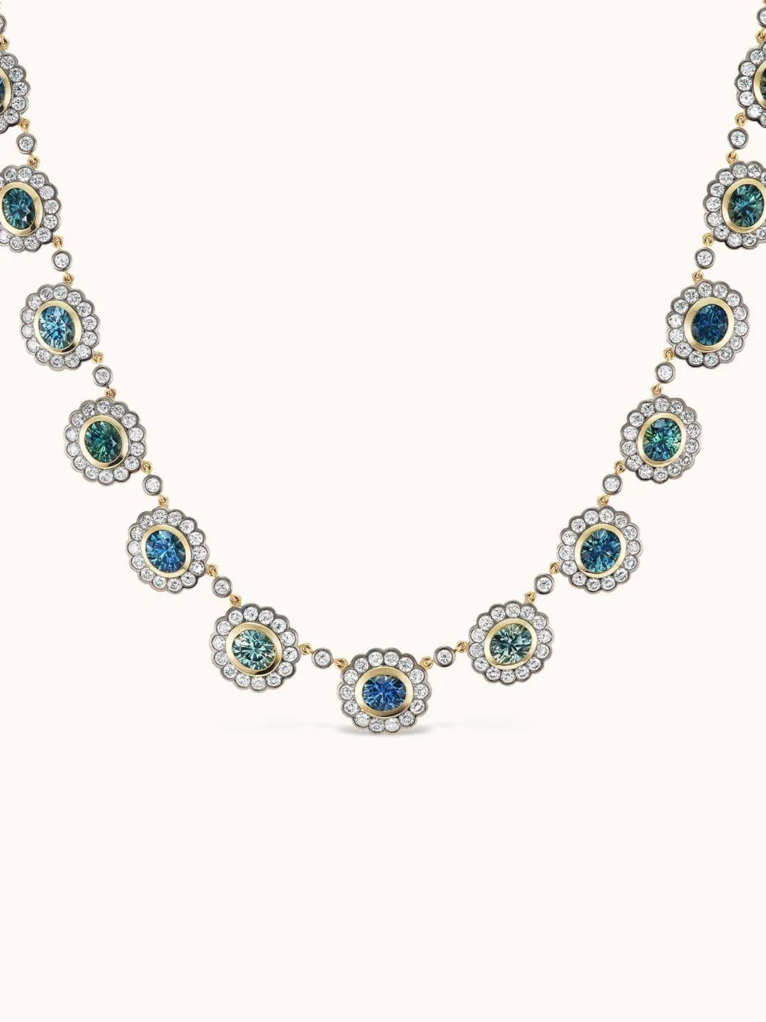 Montana Sapphire Alexandra Necklace